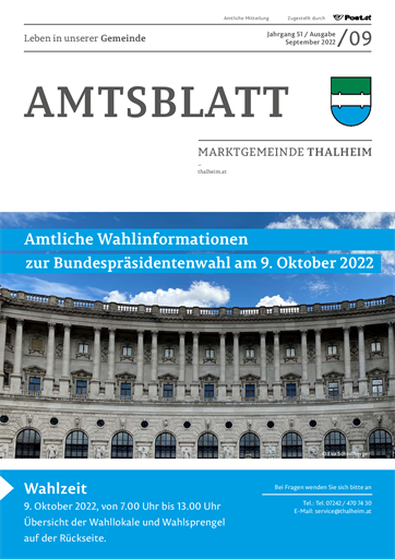 Titel Amtsblatt 09-2022