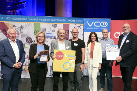 Preisverleihung beim VCÖ Mobilitätspreis